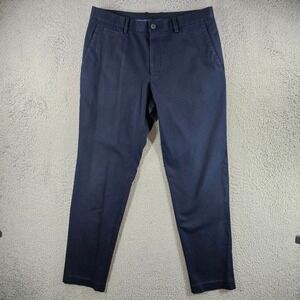 BOSS Hugo Boss Baltho-W Mens Navy Blue Slim Fit Chino Trousers 34x30